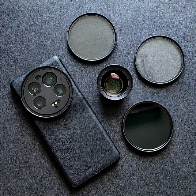Suitable for Xiaomi 13ultra17mm photography mobile phone case special photography set 67mm filter macro telephoto lens