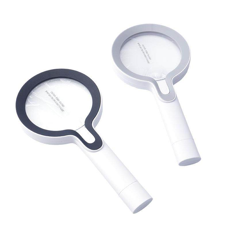 Japanese Handheld Magnifying Glass with Light, Rechargeable, High Magnification, High Definition, for Elderly Reading, Mobile Phone Inspection, High Magnification for Appraisal and Repair, 1000X