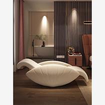 Designer lounge chair rocking chair master bedroom couple leisure chaise longue balcony internet celebrity shell lazy single sofa chair