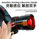 New Lithium Battery Zoom Emergency Light Sensor Head-Mounted Night Fishing Light Outdoor Long-Lasting Strong Light Headlamp