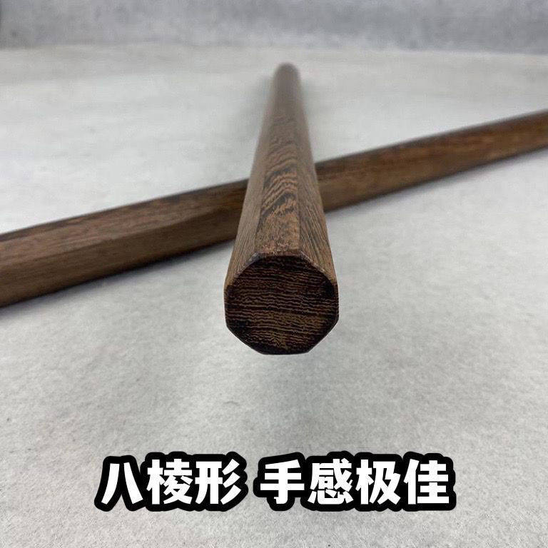 太极养生棍鸡翅木八棱棍：健身防身两不误，古法传承的武林神器！-太极棍-淘宝好物网