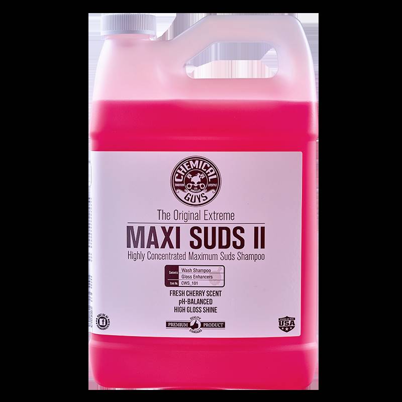 Chemical Boy Maxi SudsII Giant Multibubble Car Wash Liquid Without Injury Wax Concentrate Sparkling Cleaning Agent Pre-Wash Generic-Taobao