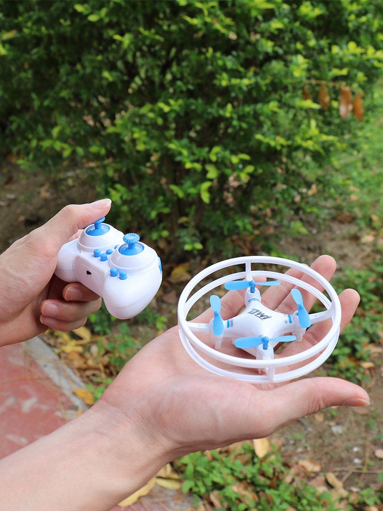 Mini Drone Entry-Level Small Kidsren's Remote Control Aircraft Small Helicopter Anti-Collision and Fall-Resistant Boy's Children's Day Gift