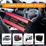 Портативный мощный конвертер солнечный инвертор Pure Sine Wave