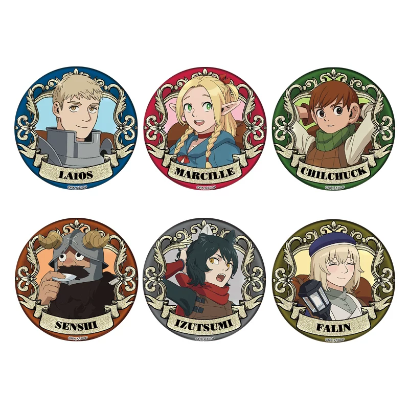 SUNRISEPOP Лабиринт Рис 58MM Бейдж Танико Леосма Луcий Фалине Итсуми