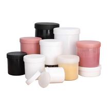 Spiral Plastic Jar Tin Paste Jar Ink Paint Latex Paint Storage Tank Wide Mouth Plastic Bottle 100ml Milligram