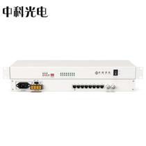 PCM8 voice multiplexing equipment to E1 to telephone FXO optical transceiver FXSE1 telephone line ZK-1E1-8P