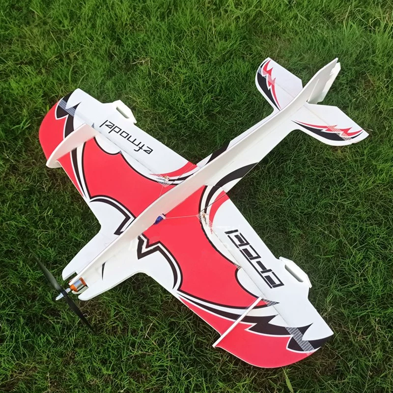 Shatterproof drone with fixed wing, airplane model, trainer, 3D