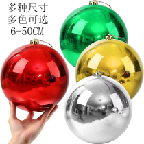 Christmas decoration ball Christmas tree hanging ball shopping mall hotel KTV bar Christmas celebration decoration ceiling colored ball large ball