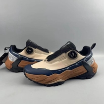 Foreign trade original order outdoor leisure rotating buttons anti-slip cushioning lightweight mountaineering hiking shoes waterproof trail running shoes