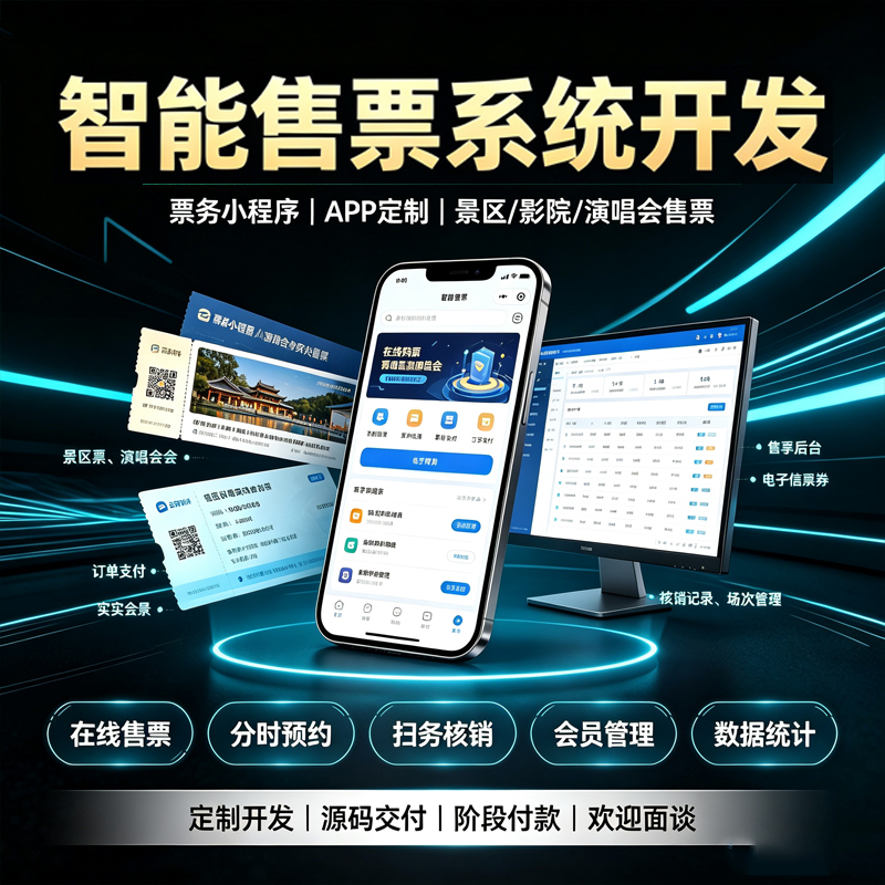 Ticketing System Development for Scenic Spots, Theaters, Cinemas, Online Self-Service Ticket Purchase Mini-Program, Ticketing System App Ticketing System Development for Scenic Spots, Theaters, Cinemas, Online Self-Service Ticket Purchase Mini-Program, Ticketing System App