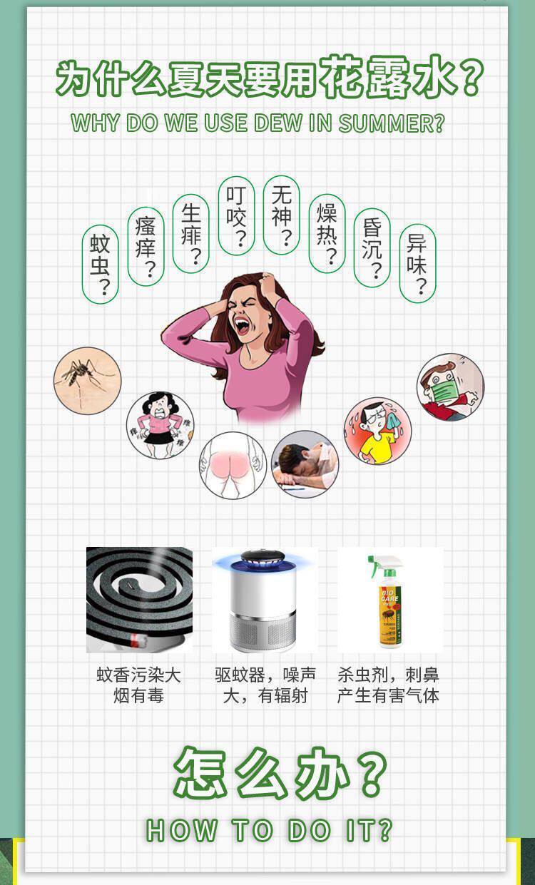Репелленты 花露水驱蚊喷雾剂家用室内驱蚊防蚊喷雾剂驱蚊花露水驱蚊喷雾剂
