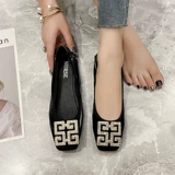 Женские балетки на плоской подошве со стразами и пряжкой без шнуровки на плоской подошве