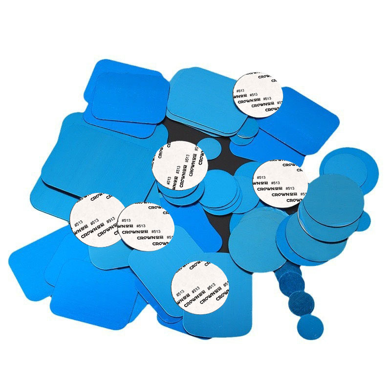 Powerful Magnetic Sheet, Ultra-Thin with Adhesive Backing, Iron Sheet, Refrigerator Magnet, Rectangular, Bathroom Mirror Cabinet Storage Magnetic Sticker