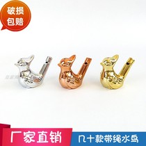 Ceramic electroplating scenic childrens bird whistle with water to blow bird calls whistle kindergarten gift bird animal water whistle