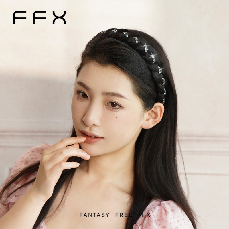 [Exclusive for Qiqijiang Fans] Ffx [Flowing Starlight] Wig Braided Hairband