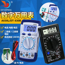 A830L multimeter handheld digital multimeter ammeter voltmeter digital display multimeter 830B