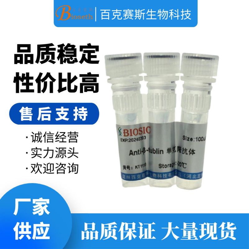Anti-&beta;-Tubulin Monoclonal antibody 实验用单克隆抗体