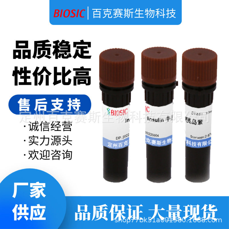 Insulin 牛胰岛素 实验室科研用试剂 CAS:11070-73-8百克赛斯生物