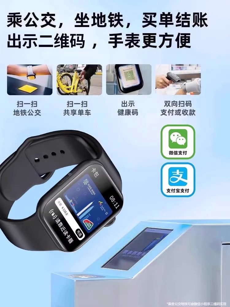 Official Genuine 5g Full-Network Android Large-Screen Smart Phone Watch with Card Slot, Wifi Download, Internet Access, Specially Designed for Teenagers, Middle and High School Students, Children, Women, Men, Nfc, Heart Rate, Adult Use