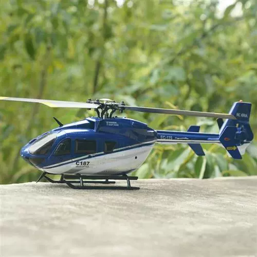 RC ERA C187 2.4G 4CH Однолопастной EC-135 Масштаб 6-осевой гироскоп E