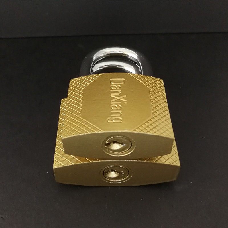 Universal Padlock, Power Imitation Copper Padlock, Concentric Lock, Motor Box Cabinet Universal Lock, Warehouse Property School Escape Window