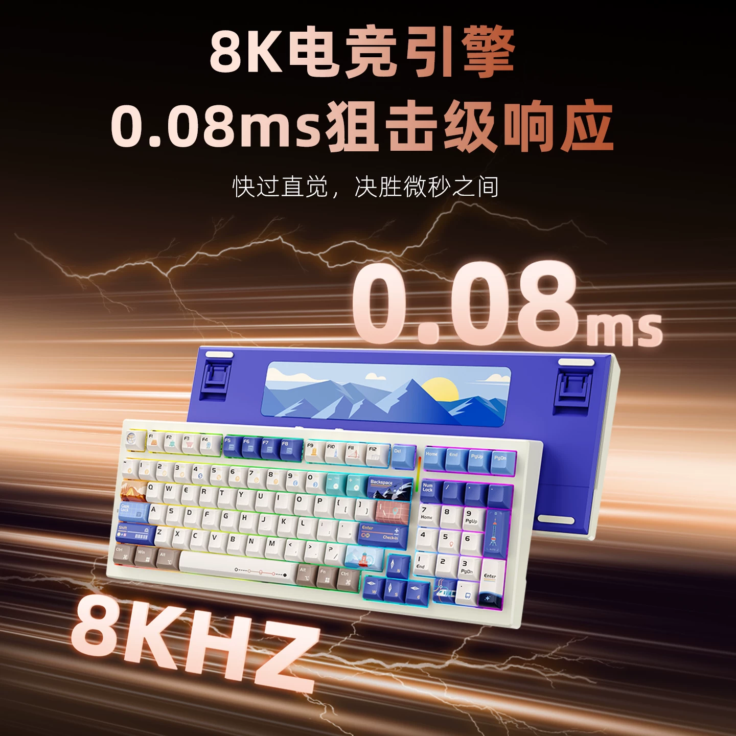 S98, механическая бесшумная клавиатура высокого качества, Bluetooth