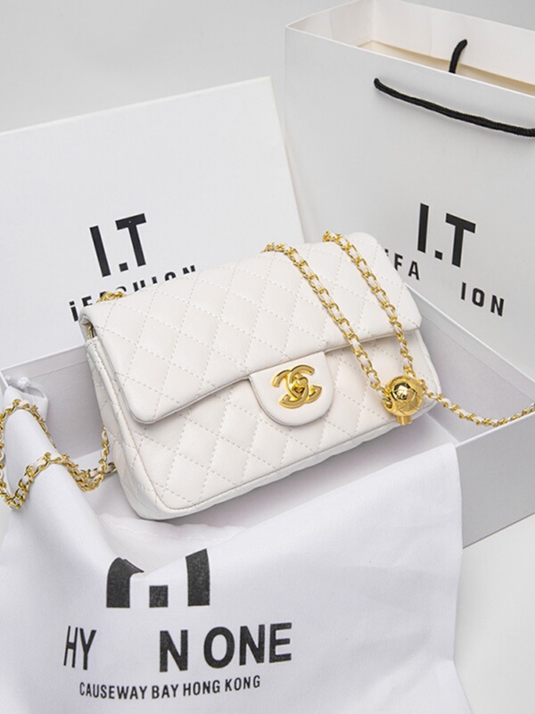 2026 New Model Genuine Luxury Chanel-Style Women's Leather Quilted Fashion Chain Shoulder Crossbody Bag 2026 New Model Genuine Luxury Chanel-Style Women's Leather Quilted Fashion Chain Shoulder Crossbody Bag