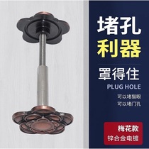 Fingerprint porte security door hole hole Divine Instrumental Complement the door hole Geiger cat eye shielded iron door Decorative Wooden Door