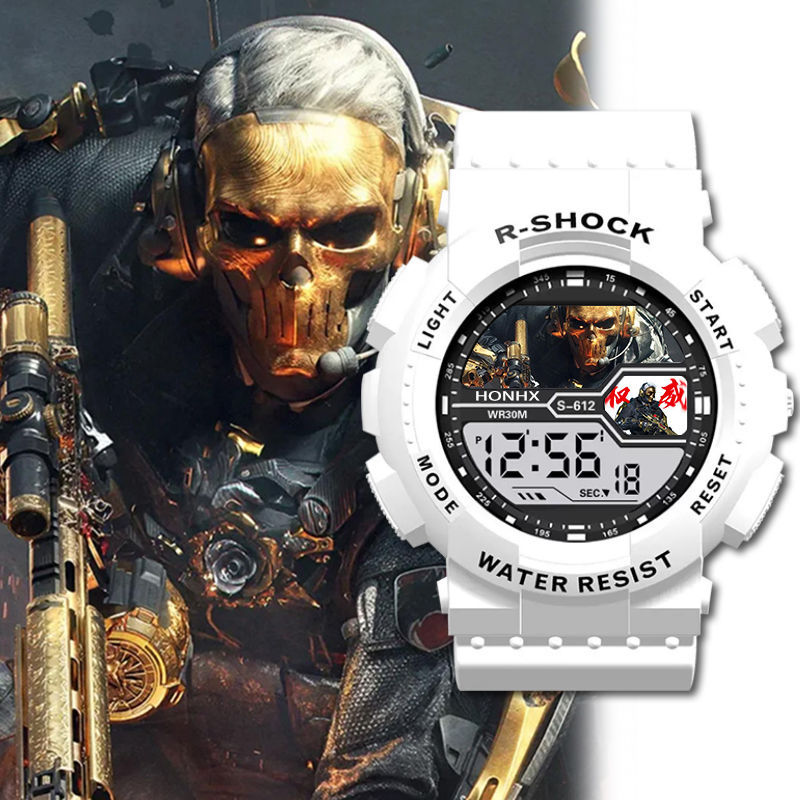 Delta Operation Anime Merchandise Student Children's Smart Electronic Timer Stylish Watch Birthday Gift for Relatives and Friends Delta Operation Anime Merchandise Student Children's Smart Electronic Timer Stylish Watch Birthday Gift for Relatives and Friends