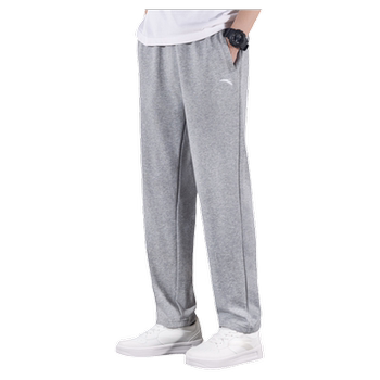 Anta official flagship new men's straight-leg sweatpants