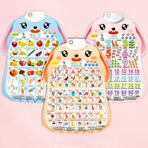 Audio early education wall chart baby literacy enlightenment pinyin learning alphabet wall stickers kindergarten childrens toys