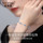 Подлинный бриллиантовый браслет Givenchy Ocean Heart с бриллиантами для девочек, Новая Танабата, Подарок на День Святого Валентина для подруги mini 1