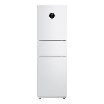 Midea 251 white ultra-thin refrigerator household three-door small apartment first-class energy efficiency air-cooled frost-free flagship store