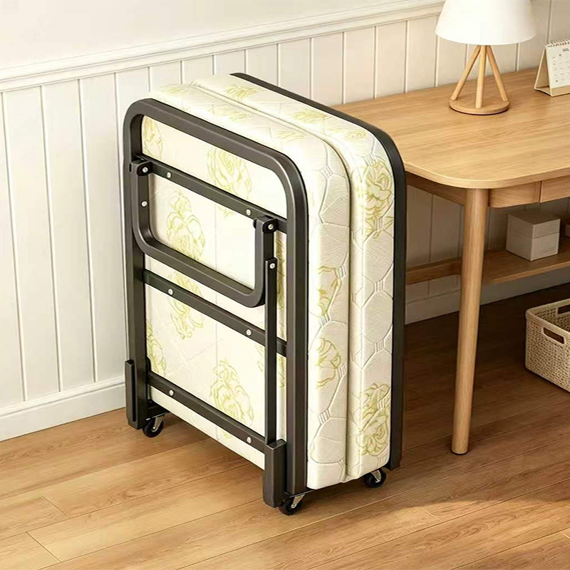 Folding Bed for Home Use, Single Person Nap Bed, Hotel Extra Bed for Adults, Temporary Simple Bed for Nursing Care, Guesthouse, Temporary Bed for Postpartum Care Folding Bed for Home Use, Single Person Nap Bed, Hotel Extra Bed for Adults, Temporary Simple Bed for Nursing Care, Guesthouse, Temporary Bed for Postpartum Care