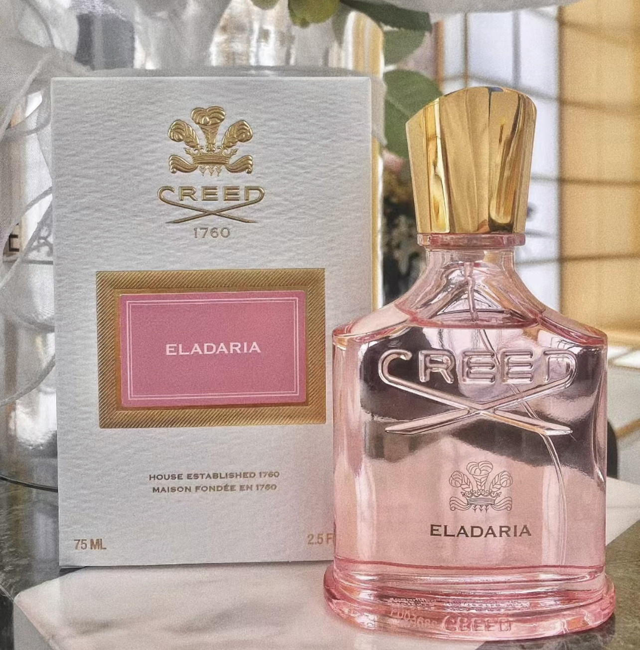 现货克雷德Creed信仰Eladaria银雾玫瑰盛世玫瑰香水75ml