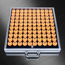 Lottery machine ball box number table tennis storage collection display rack bidding ball box aluminum alloy transparent with lock