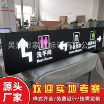 Luminous Light Box Signs Garage Luminous Chandelia Light Box Mall Double Sided Stainless Steel Light Box Signs Guide Cards