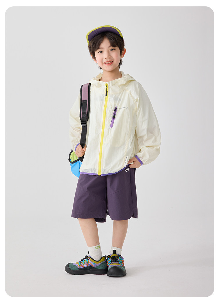 海妈家儿童防晒衣夏季2026夏装新款皮肤衣女童轻薄外套男童防晒服 — 17