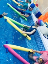 Parent-child swimming beginner childrens A-frame paddling floating board Professional training teaching aids A-shaped board New style water board