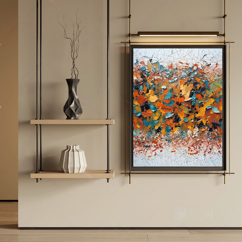 New Mid-Century Style Entrance Wall Decoration, High-End Decorative Painting for Entryway, Dining Room, Tea Room, Bedroom, Hanging Art New Mid-Century Style Entrance Wall Decoration, High-End Decorative Painting for Entryway, Dining Room, Tea Room, Bedroom, Hanging Art