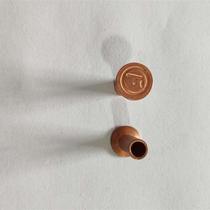 Sinotruk truck brake pad rivet STR Howo hollow iron copper-plated rivet STR brake rivet screw