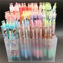 12 G Pen Holder Stationery Shop Student Containing Box Multilayer Ladder Display Case Mesh Red Cosmetics Mouth Red Brow Pen Containing