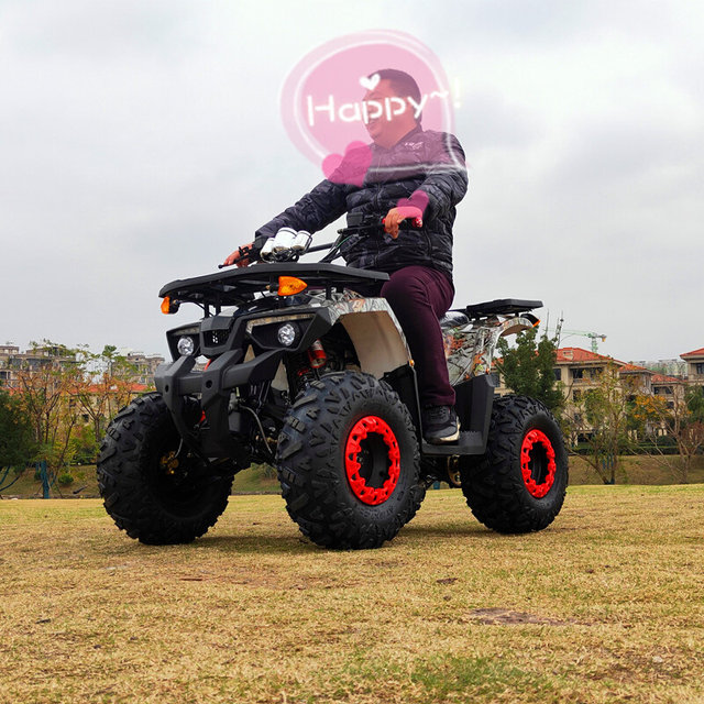 Aiwei Cool Ares ATV ກັບ tow bucket ATV ສີ່ລໍ້ off-road ລົດຈັກ 125cc ລົດຖີບພູເຂົາ ATV ທັງຫມົດ terrain ATV