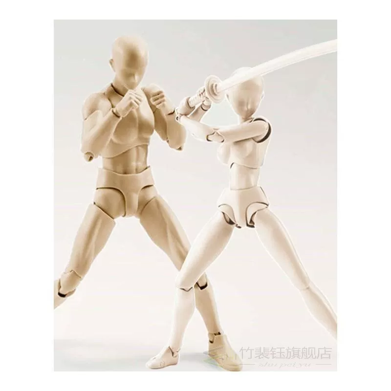 Артикулированный набор фигур Shfiguarts Body Kun DX, подвижный манекен, несколько цветов