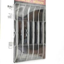 2019 new special-shaped double-headed six-piece set wooden rasp double bubble shell color card export original packaging flat semicircle round square triangle