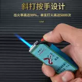 Металлическая ветрозащитная портативная изысканная зажигалка для друга, популярно в интернете