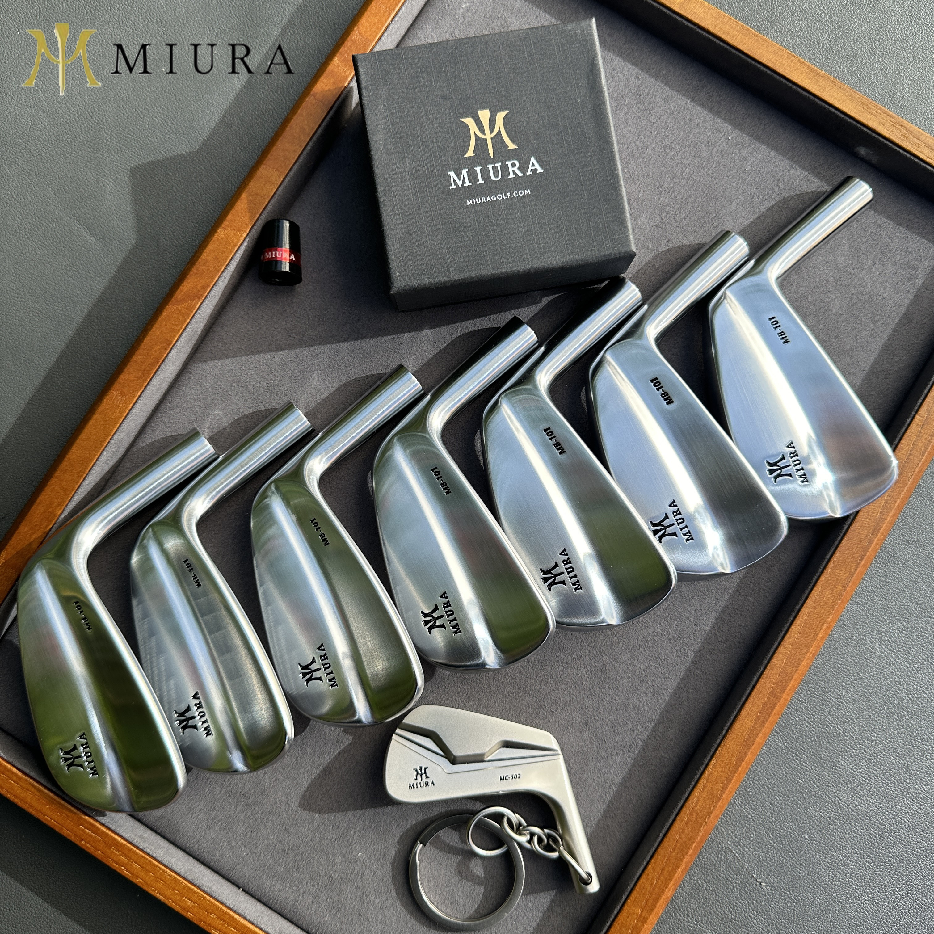 MIURA гольф кий хардкор Набор ножей назад MB101 продвинутый Остановить мяч длинный короткий комплект хардкор япония Производить подлинный 