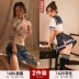 Xu hướng quốc gia cổ phong cách đồ ngủ Đôn Hoàng Flying Girl cosplay đồng phục sexy Hanfu trang phục biểu diễn múa kỳ lạ 