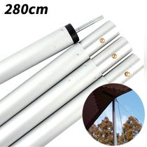 2 4 meters 2 8 meters aluminum alloy canopy assembly heightening thickening and thickening tent pole assembly and splicing 4-section foyer
